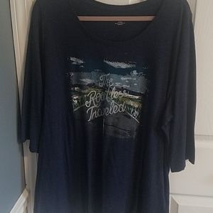 Catherine's 3/4 length sleeve tee